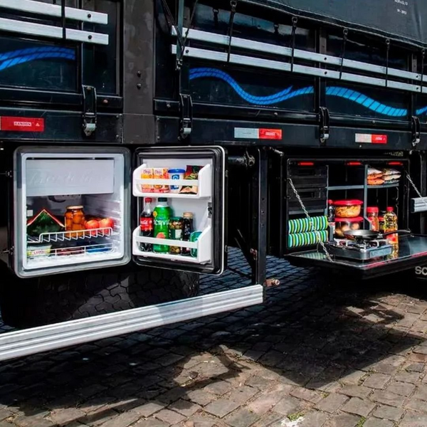 Geladeira Caminhão Externa 70 Litros 12v 24v Maxiclima