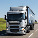 Lâmina Tapa Sol Scania Cabine P G R Highline Streamline 2014 até 2018 - Com 5 Marias + Suporte Tapa Sol Scania