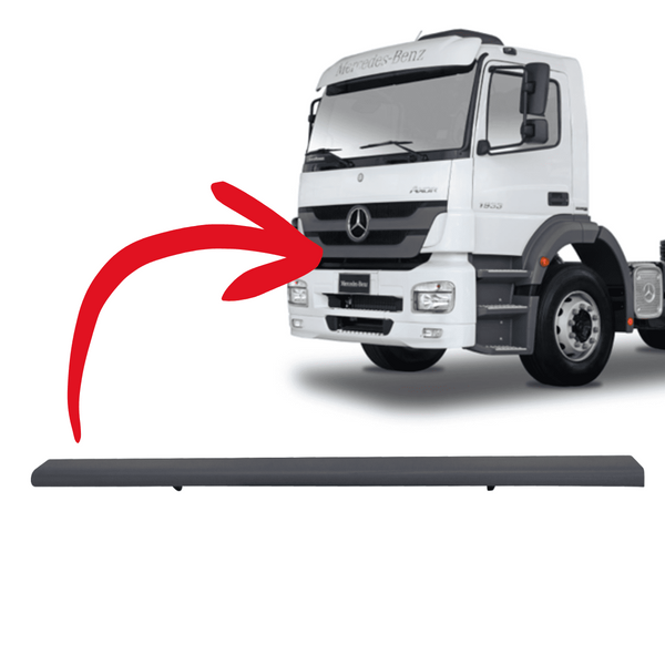 Acabamento Grade Acima da Placa - Mercedes-Benz Axor 1933
