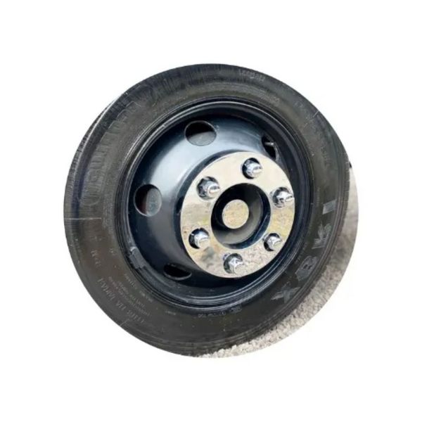 Calota de Roda Dianteira Mini Truck aro 16 / 17,5 Cubo Menor - 6 Furos