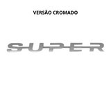 Letreiro Scania Super NTG (após 2019) - Padrão Cromado
