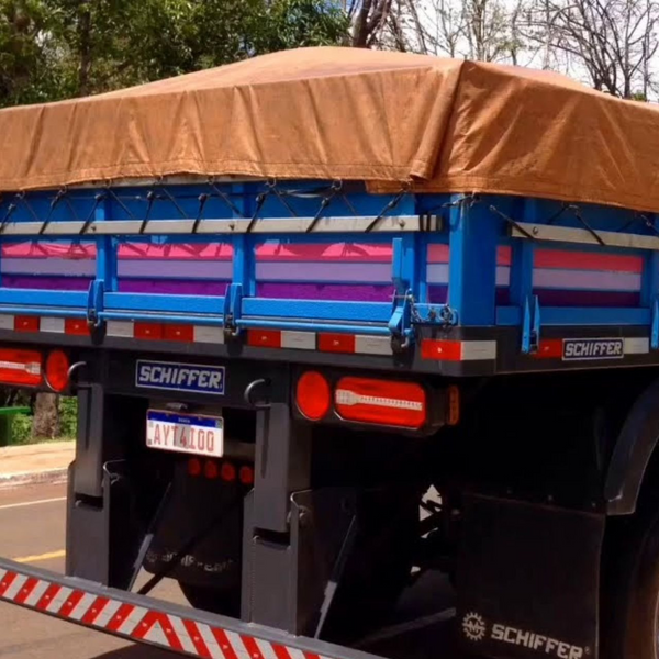 Faixa Adesivo para Carreta 4 Eixos do Scania 113