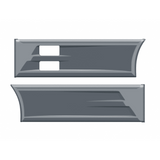 Carenagem Side Skirt Lateral Volkswagen Meteor Premium 3600mm