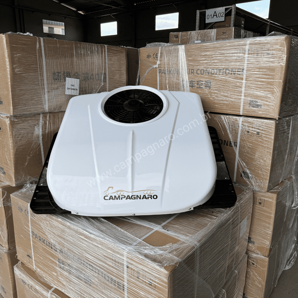 Ar-Condicionado Teto Caminhão 24V Inverter 10.000 BTU
