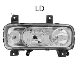 Farol Principal Mercedes-Benz Atego (2004 a 2013) - Lente Lisa - Orgus