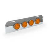 Acabamento Túnel Traseiro Cabine Volvo New FH - (4 Lanternas LED 125mm)