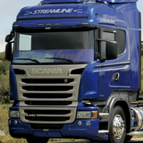 Acabamento de Maçaneta em inox para Caminhão Scania serie4 cabine P G R Highline Streamline