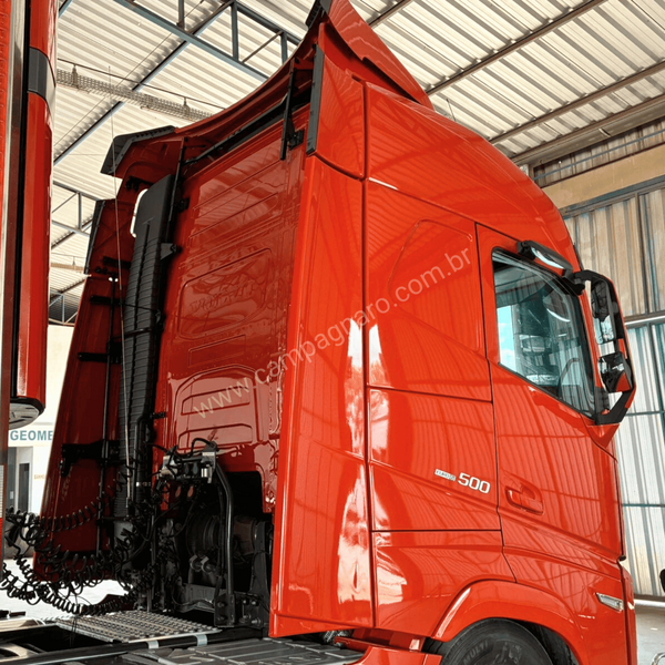 Defletor de Ar Volvo FH Globetrotter a partir de 2015 Plus - Rodoplast