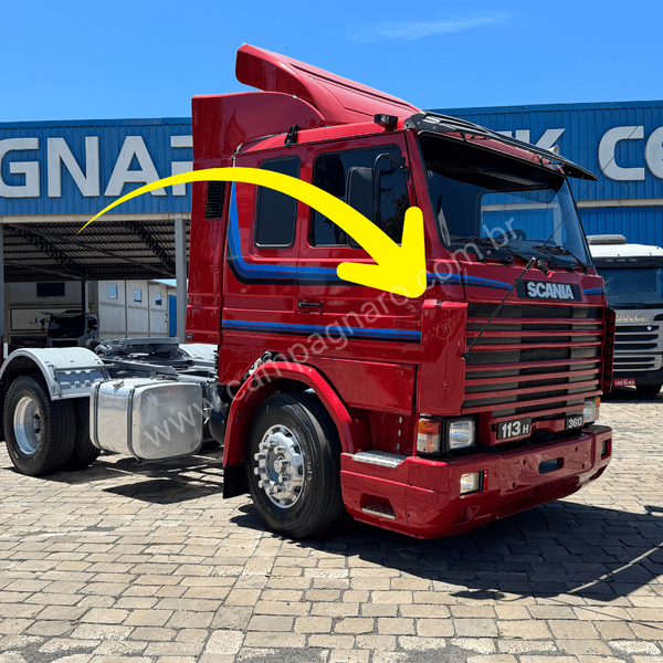 Defletor de Ar de Coluna Scania R 113 - Boff