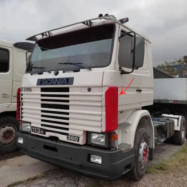 Defletor Coluna Dianteira Scania R 113 - VEDL Fibras