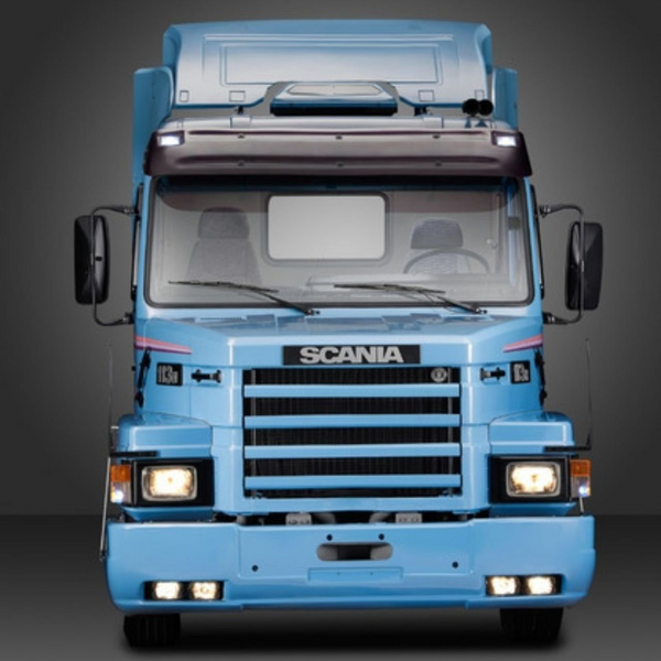 Lâmina Tapa Sol Scania T R113 Top Line - Fibra
