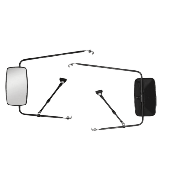 Jogo de Espelho Retrovisor Completo Plano - Compatível com Ford F-600 / F-6000 / F-7000 / F-8000 / F-8500 / F-11000 / F-13000 / F-14000 / F-19000 / F-2100