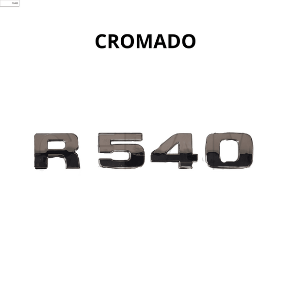 Letreiro Scania NTG 2019+ Grade Frontal Padrão Cromado