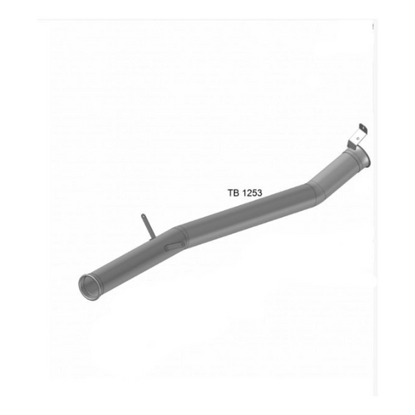 Tubo Saída Catalisador Scania Cabine P 320 360 2019 até 2022 4.1/2" - Lado Esquerdo