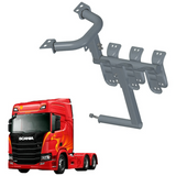 Suporte do Para-lama compatível com Scania NTG (Suspensão Mola / Traçado / Completo)