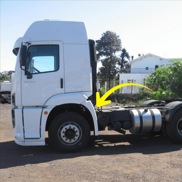 Paralama Traseiro da Cabine - VW Constellation 25.370 3 degrau