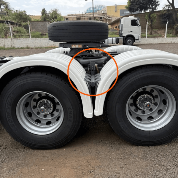 Suporte do Para-lama compatível com Scania NTG (Suspensão Mola / Traçado / Completo)