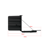 Caixa de Ferramentas 1,10m- com tampa interna Inox
