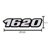 Par Emblema Mercedes-Benz 1620