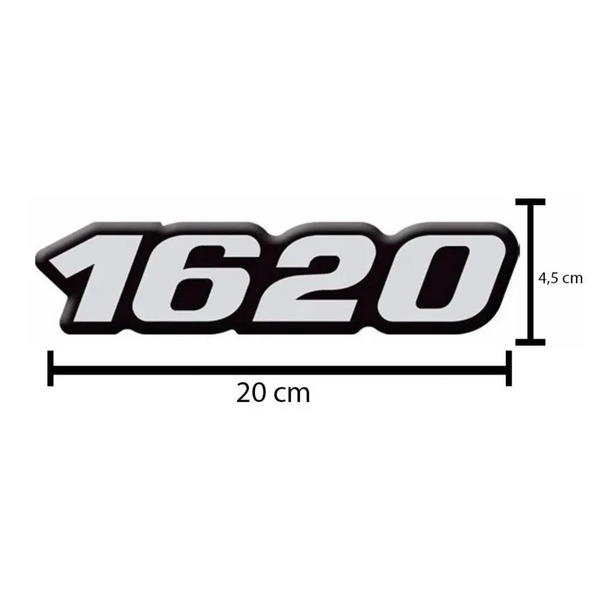 Par Emblema Mercedes-Benz 1620