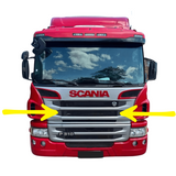 Tela Inferior da Grade Frontal Superior - Scania P (2010 a 2018)