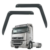 Calha de Chuva Caminhão Volvo Globetrotter FH 2010/2014/FM/FMX 2010/2020 - Fixação na Borracha