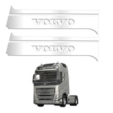 Conjunto Coluna Escrita na Porta Volvo New FH (Inox)
