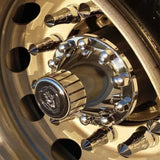 Capa de Porca Roda Fire 32mm 33mm Cromada - 10 Unidades