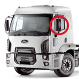 Vidro com Base do Espelho Retrovisor Bifocal Ford Cargo - 2012 - Euro 3 - Média