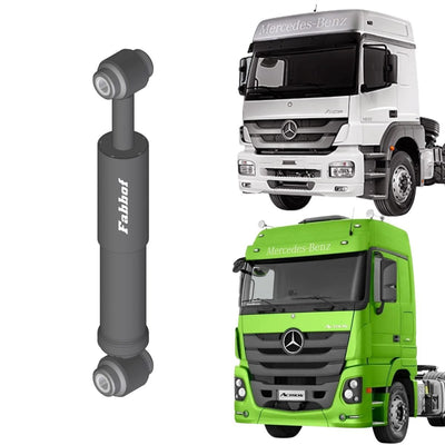 Amortecedor Horizontal Transversal Cabine Mercedes-Benz Axor/Actros - Traseira