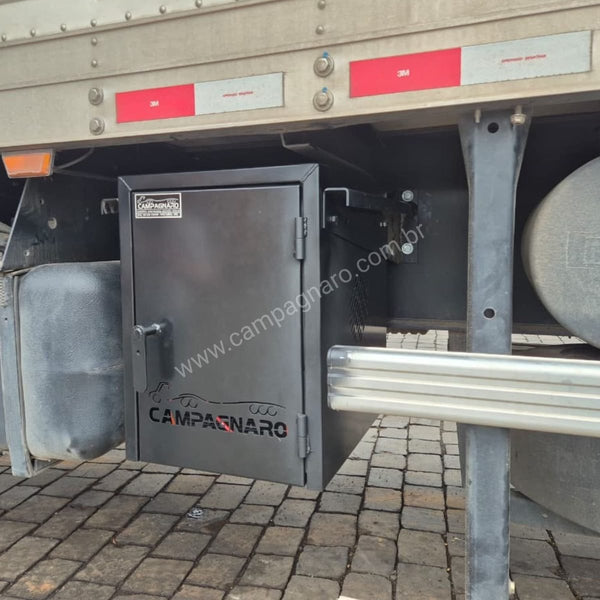 Caixa de Proteção Gerador de Energia a Gasolina Com logotipo - Zanbor