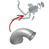 Tubo Intermediário de Saída do Motor - VW Constellation 19.320E a 25.370