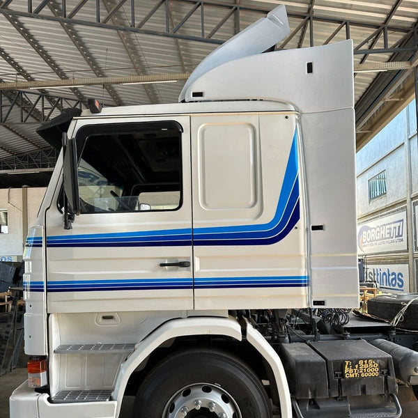 Defletor De Ar Scania T R 112 113 Teto Baixo Completo - Rodoplast