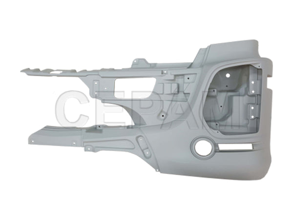 Ponteira Para-choque Mercedes-Benz Actros (após 2017) Lado Esquerdo - foto do fabricante Cepam