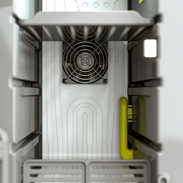 Geladeira Externa Duplex Duas portas 110 Litros 12v 24v Resfriar - Digital