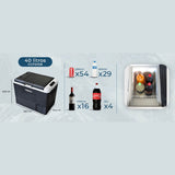 Geladeira Interna 40 Litros 12v 24v 110v 220v Climatizar