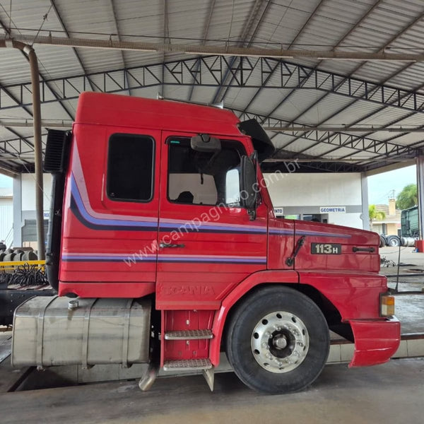 Faixa Lateral Adesivo Scania 113 94 até 97 Cabine T