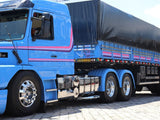 Tanque de Combustível Inox 397 Litros Scania T R 113 143 (Lado Direito)