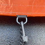 Lona de Vinil Vinilona 14,7 x 4,7 Laranja para carreta (Sob encomenda)