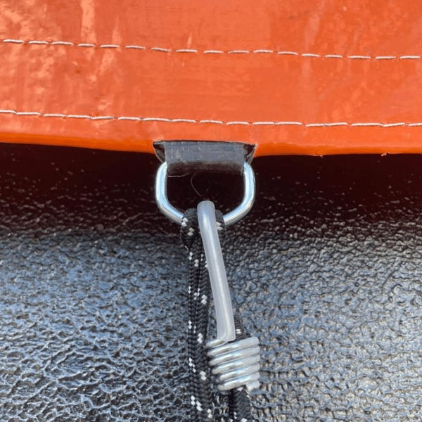 Lona de Vinil Vinilona 14,7 x 4,7 Laranja para carreta (Sob encomenda)