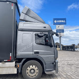 Defletor de Ar Mercedes-Benz Atego Cabine Alta Leito - Rodoplast