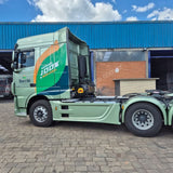Carenagem Side Skirt Lateral New DAF XF 6x4 - Entre eixo 3475 mm e 3600 mm - Fibroplast