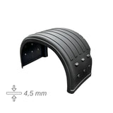 Paralama Scania NTG Preto Chapa 4,5 mm