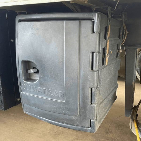 Geladeira Caminhão Externa 84 Litros 12v 24v Preta Climatizar