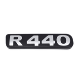 Emblema de Potência R440 - Scania Série 5 (Pintado e Cromado)