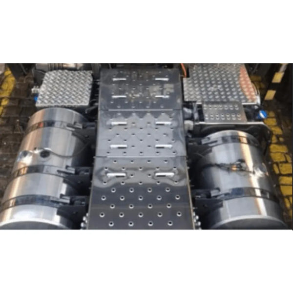 Plataforma de chassis Inox Scania S4 P G R Highline Traseira