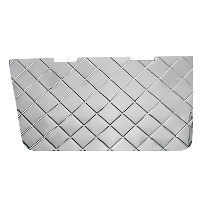 Polaina Lateral Estribo Mercedes-Benz HPN 1418/1618 - Inox
