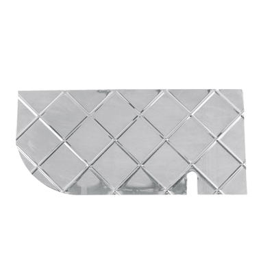 Polaina Para-lama Mercedes-Benz 1113/1114 - Inox