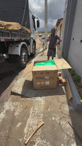Geladeira Caminhão Externa 85 Litros Big 12v 24v Elber - Bege