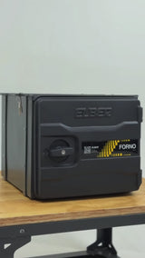 Forno Elétrico Externo Elber Strada 24 Digital 24V 24 Litros Para Caminhão